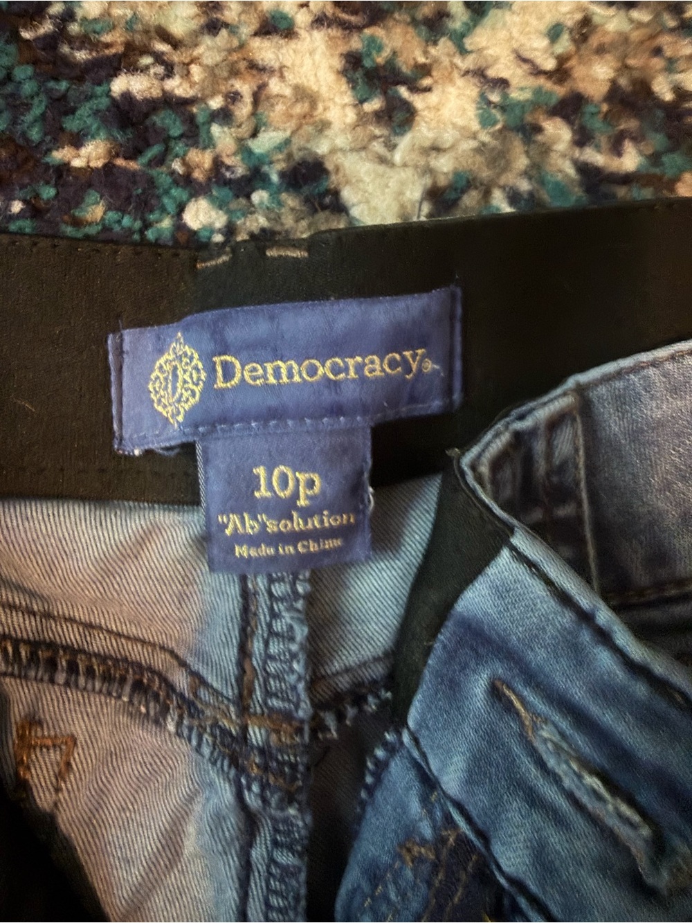 Democracy Women's Mid Blue Bootcut Jeans